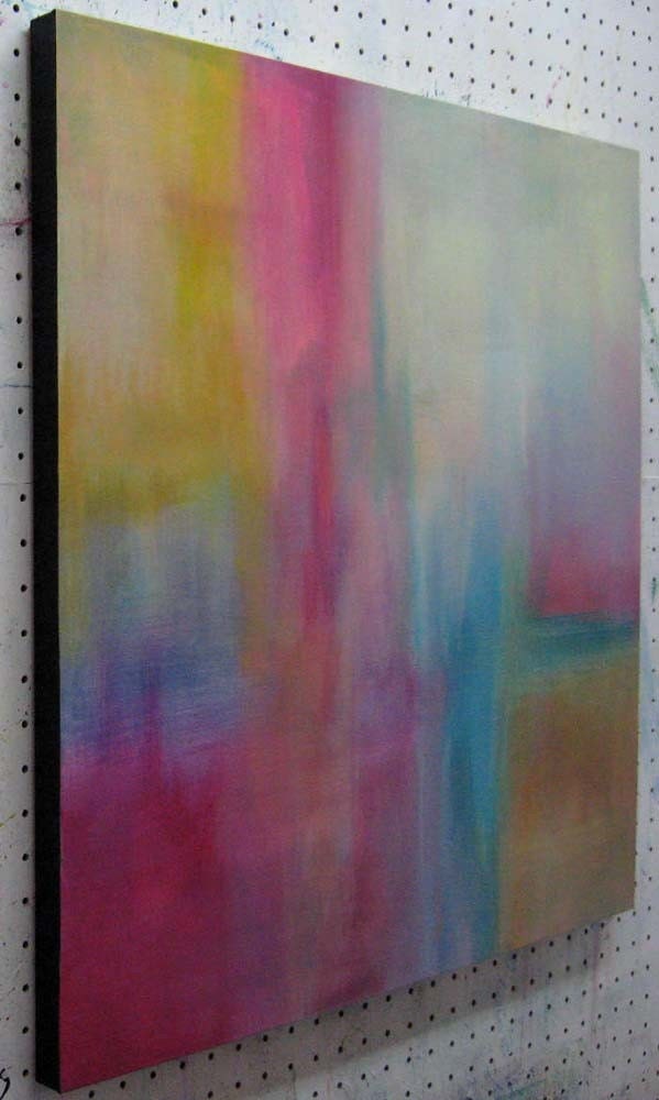 Original Fine Art Abstract Modern Painting Contemporary Acrylic. Passage I