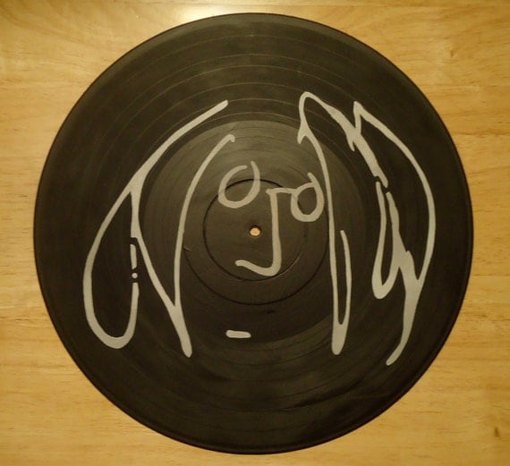 RESERVED - John Lennon Self Portrait Vinyl Record
