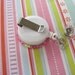 Medical Assistant MA Badge Holder ID retractable reel 1.5 inch button