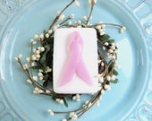 BREAST CANCER Awareness Pink Ribbon All Natural Soap