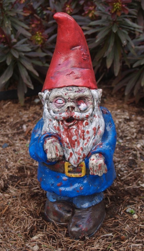 Zombie Garden Gnome, "Walking Dead"