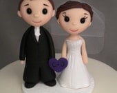 Wedding Cake Topper Custom made --Teeny Topper
