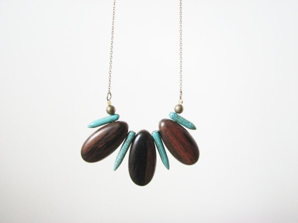 RAW / Turquoise Wood