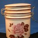 Dusty Rose Hinged Canister