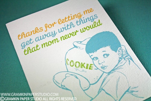 Get Away With More- Single Fathers Day Card