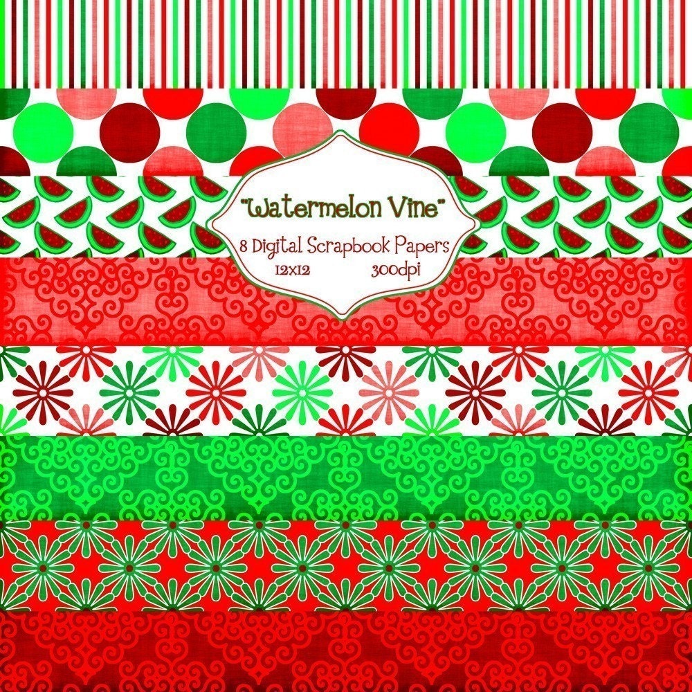 Digital Scrapbook Paper