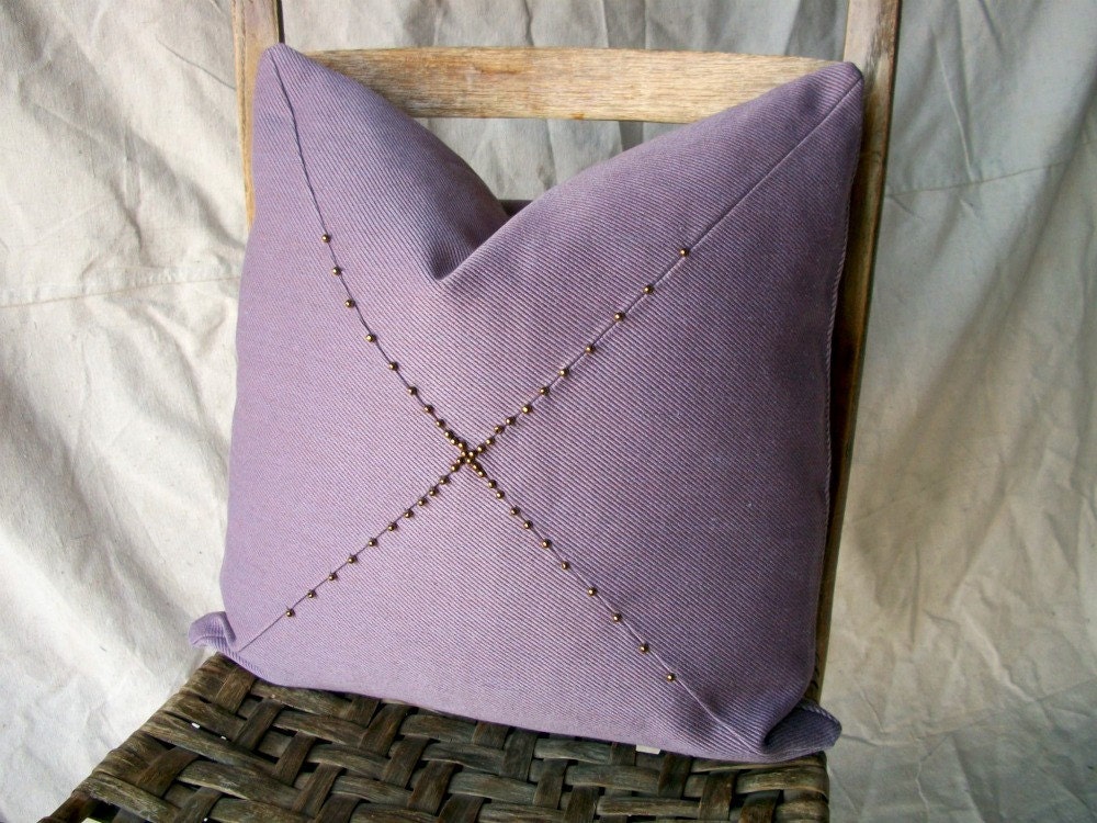 Decorative Pillow Cover Purple