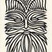 The elements. Air. Linocut