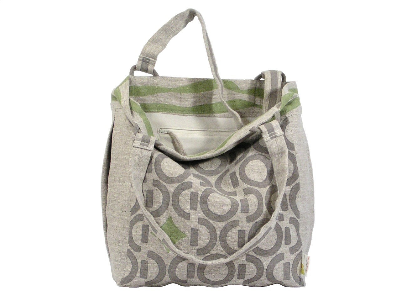 Tote Bag, Market Bag, Hand Printed, Block Printed