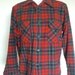 SALE Vintage Men's Large 60s Pendleton Flannel Red, Green, and Blue