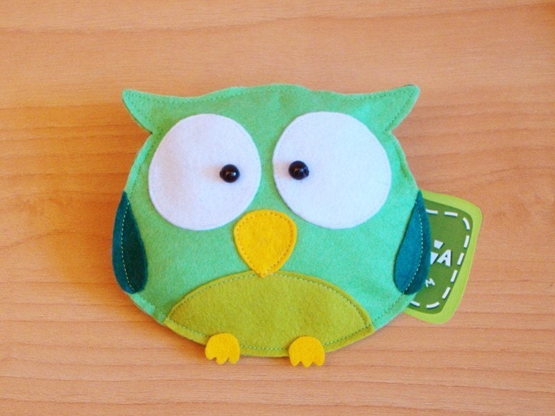 Green RainbOWL -Purse-