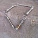 Recycled Bass Strings - Restored Bass String CHUNKY Pieces Women's Bracelet