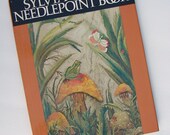 Sylvia Sidney Needlepoint Book - VINTAGE - Hardcover - Her Story and Needlepoint Instruction - Dated 1968