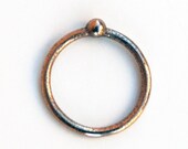 Silver Minimalist Sphere Stacking Ring