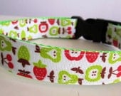 Retro Fruit Dog Collar - caninedesign