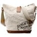 Canvas Tote Bag // Upcycled and Handmade by peace4you - Model pauline-2031