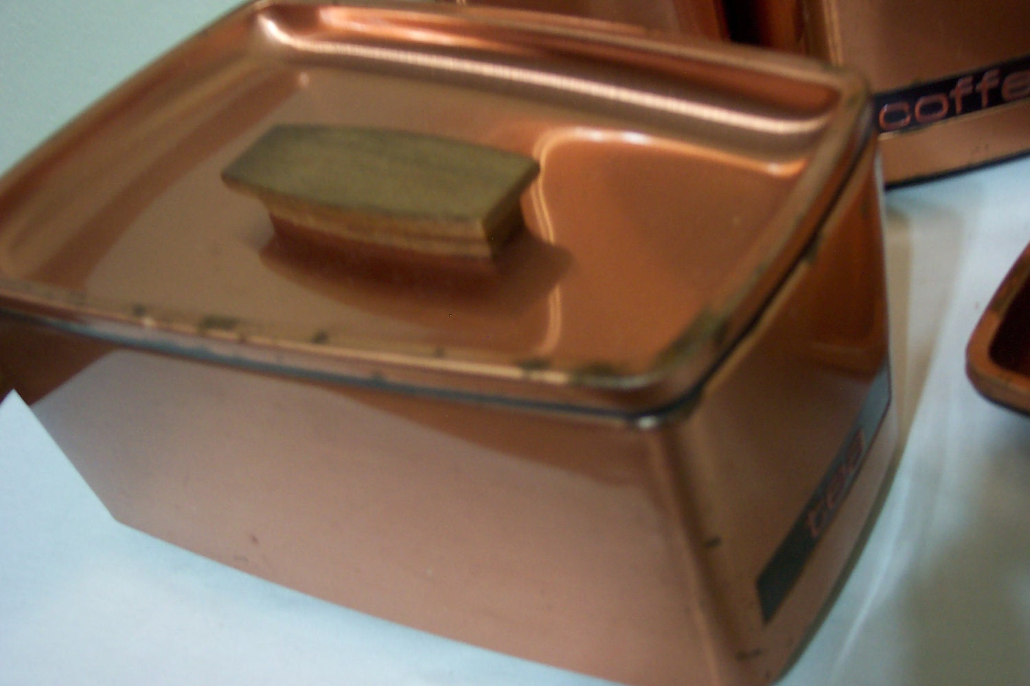 Copper Canister Set of 4 Lincoln Beautyware