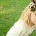 Vintage Flapper Hair Clip Flowers-Harvest Bouquet-Brown Cream Green Blue Yellow Green Flowers accented with Maraboue and a Vintage Accessory