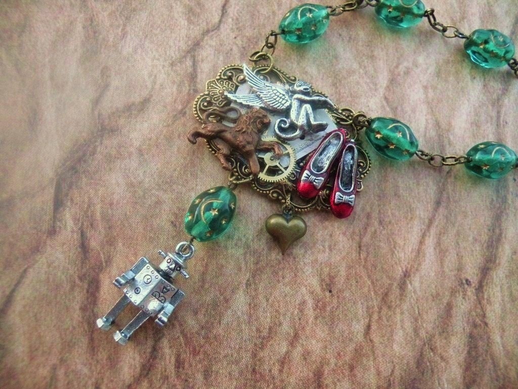 Wizard of Oz Charm Necklace