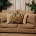 Barbie Sized Furniture - Tan Linen Contemporary Sofa