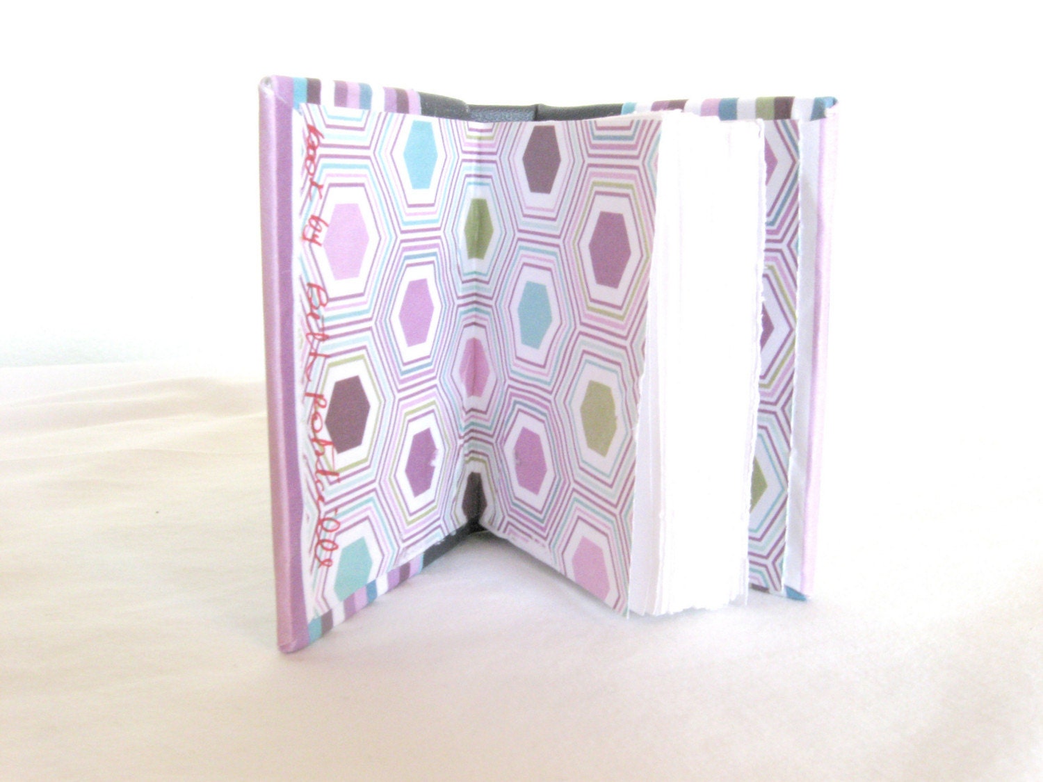 Mini notebook - upcycled