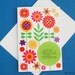 Friendly Floral All-Occasions Mini Cards, 5-pack