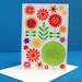 Friendly Floral All-Occasions Mini Cards, 5-pack