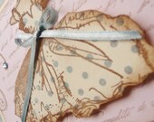 3D shabby chic WEDDING, SHOWER or ANY occasion invitation - french inspired