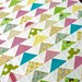 The Modern Flying Geese Quilt Pattern (PDF file) - Immediate Download