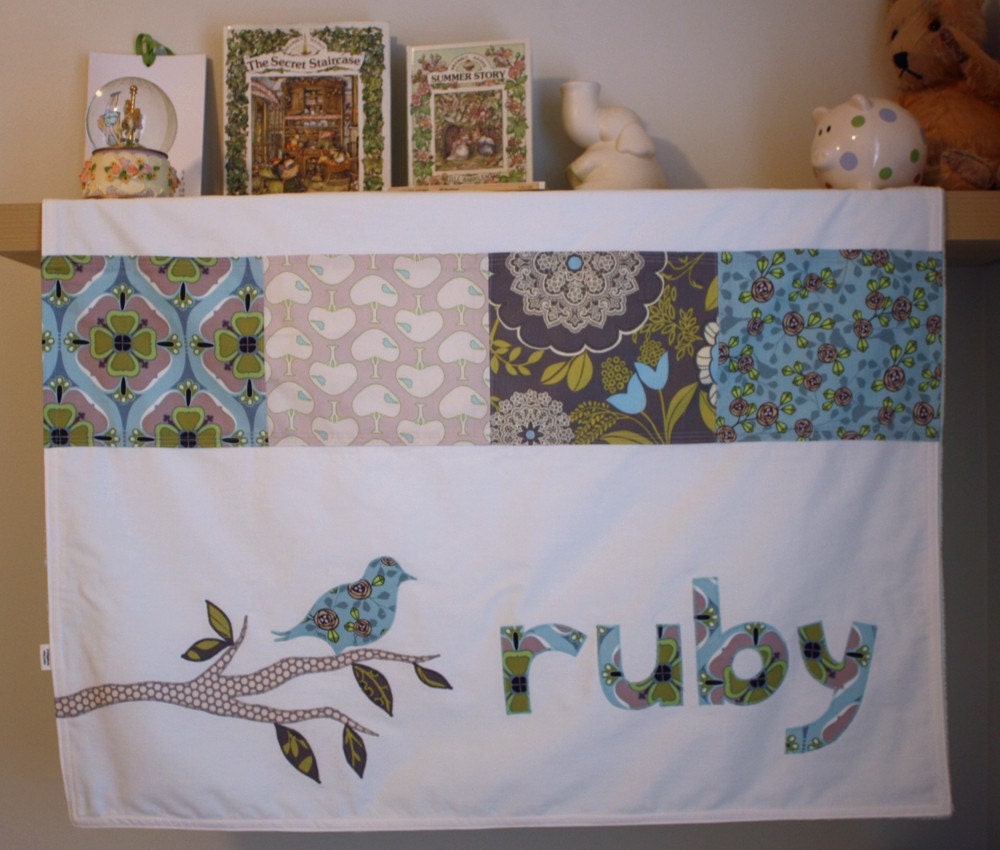 smidgey blanket, custom made and personalized.