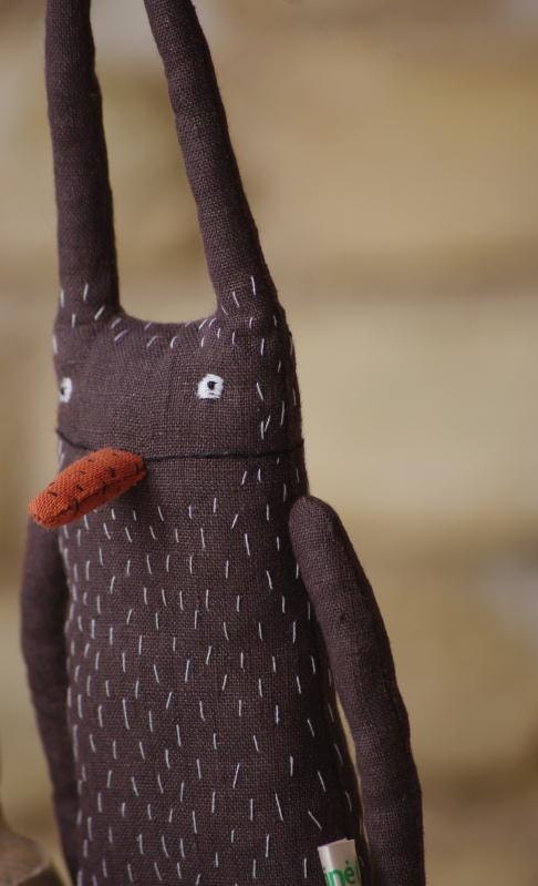 A little  bit strange. Rabbit.