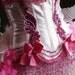 PINK LADY- sexy corset costumes-Burlesque Showgirl Halloween dress