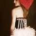 BARRYMORE Circus Burlesque corset costume Pink Black XXL/2XL