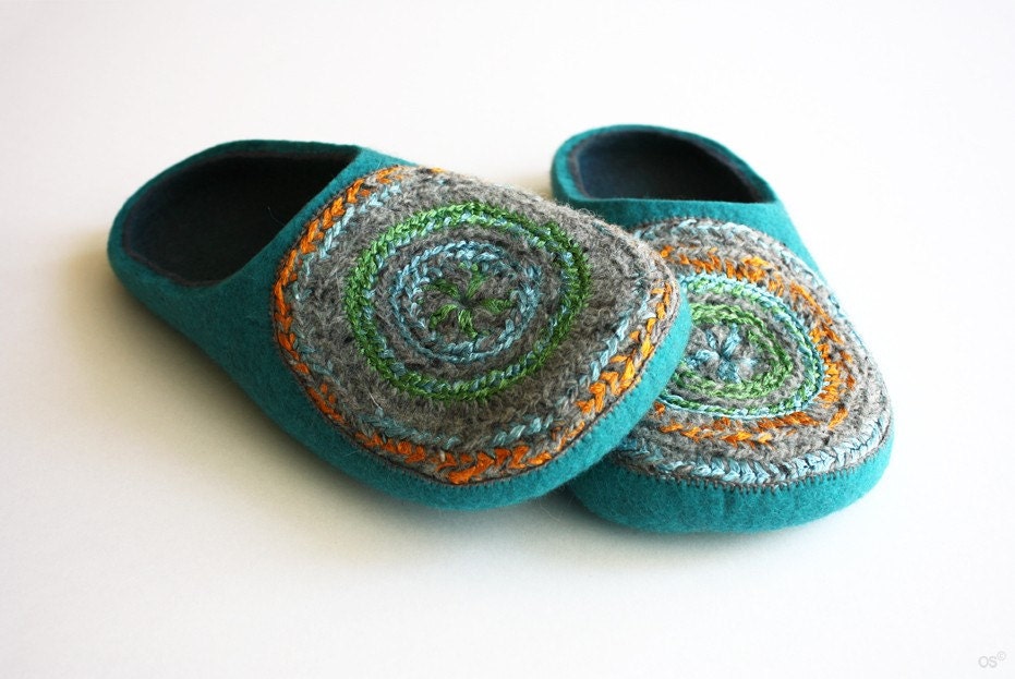 Carpet.on Felted slippers