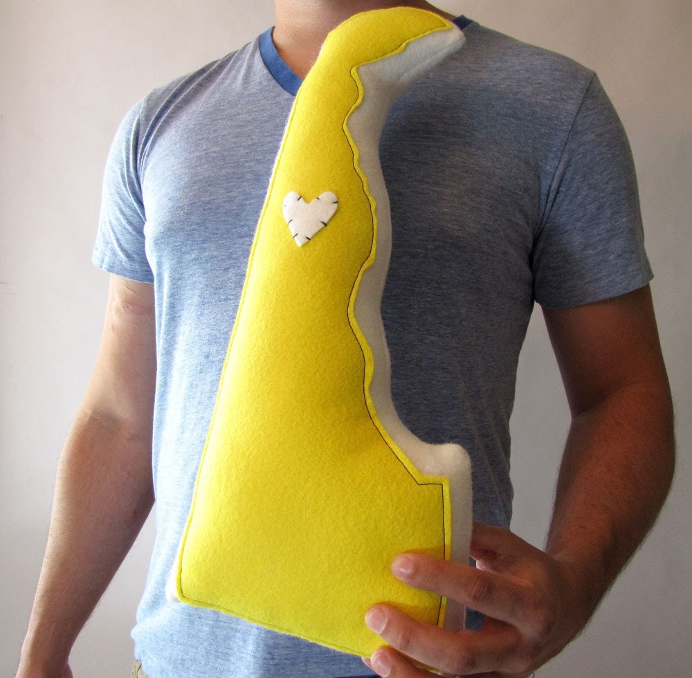 Customizable Delaware State Pillow