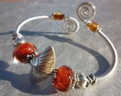 Flames and Swirls Bracelet