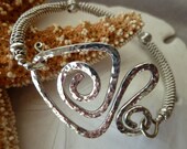 Sterling Silver Doodle Bangle