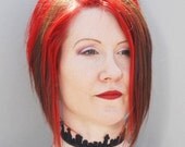 Cemetery Tombstone Necklace -Black