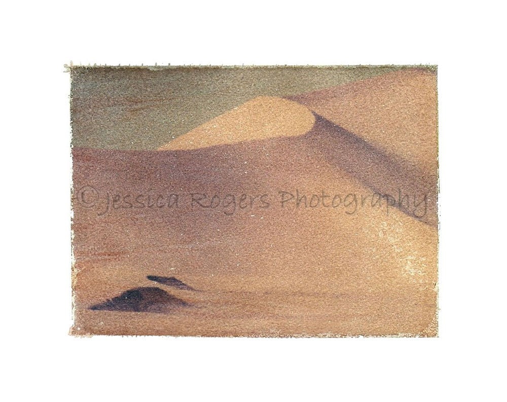 Sand Dune Mt. 1, Polaroid Transfer Reprint, 5x7