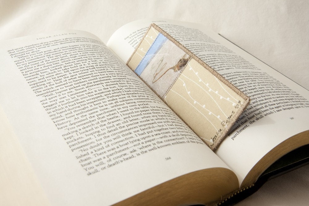 Kelp, Fabric Photo Bookmark