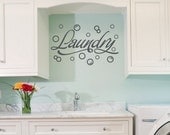 Wall Decal - Laundry Room with Bubbles