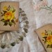 Magnets - Vintage Rose Playing Card - set of 4