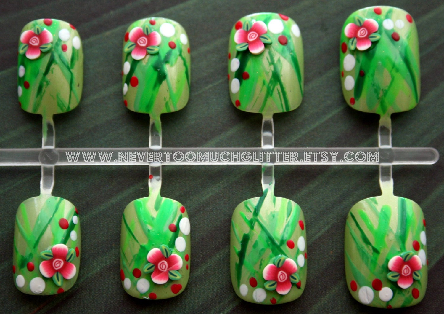 Japanese Nail Art- Glimpse of Spring