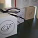 Single Letter Custom Printable Favor Box