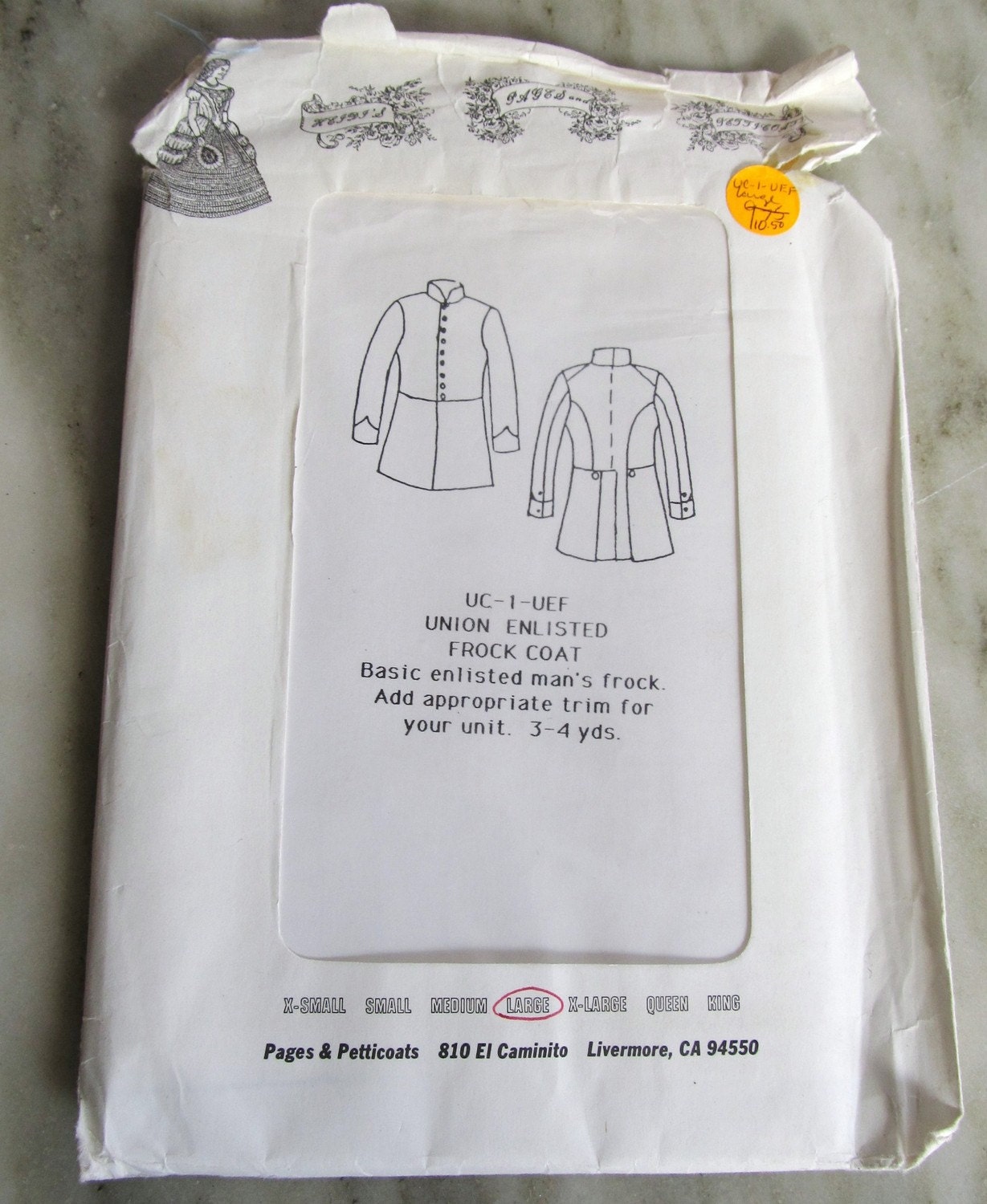 frock coat pattern