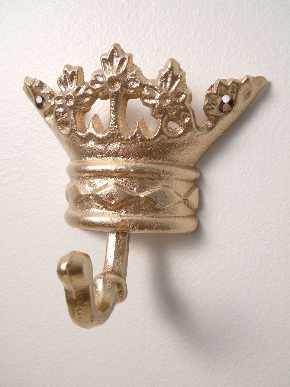 golden crown wall hook