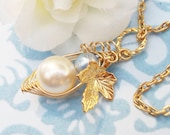 Mother and Son Peapod Pendant - Ideal Christening Gift Or Gift For A New Mom. Mother's Day Gift