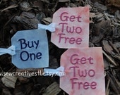 Buy One Get Two Free TRIPLET patches for onesie or bodysuits - DIY