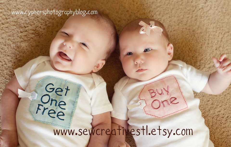 THE ORIGINAL Buy One - Get One Free Twin Onesie Set