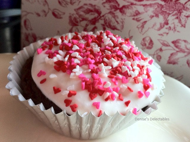 I Love You to Pieces Cupcakes